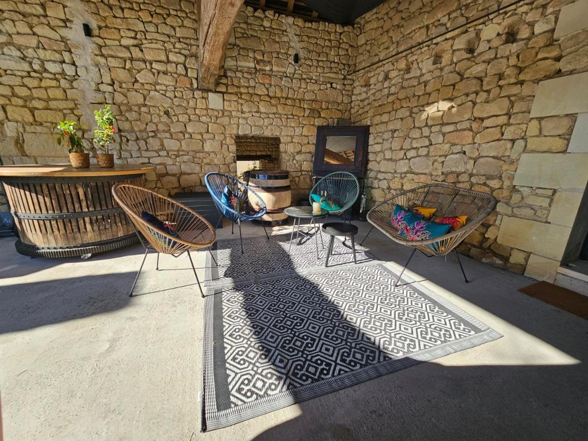 Ferienwohnung Le Repaire De Bacchus Saint-Nicolas-de-Bourgueil Exterior foto